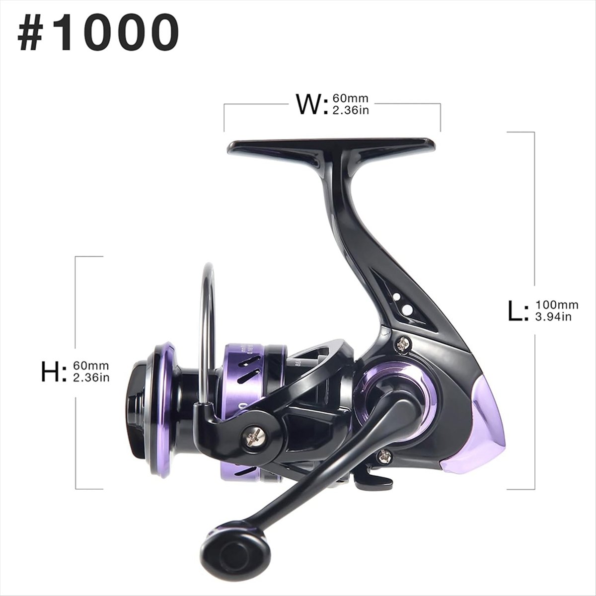 Ice Fishing Reel - Mulinello Ultraleggero L79A - Rapporto di