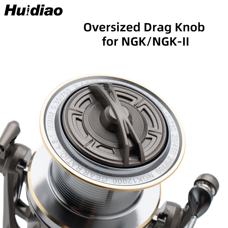 Reel Drag Knob - HUIDIAO Manopola per trascinamento oversize Copertura