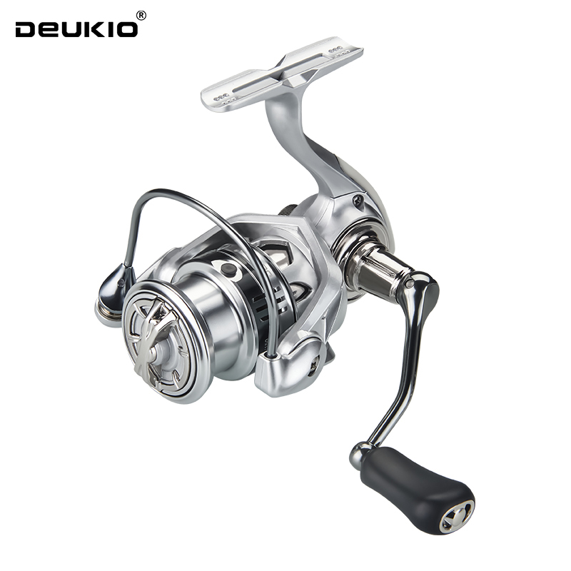 Ice Fishing Reel - Mulinello da Pesca Spinning DEUKIO, Resistenza