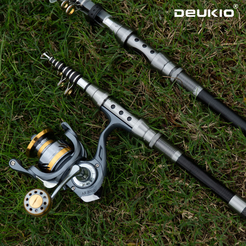 DEUKIO Canna da pesca e muline - Conventional Reel recensione e prezzo