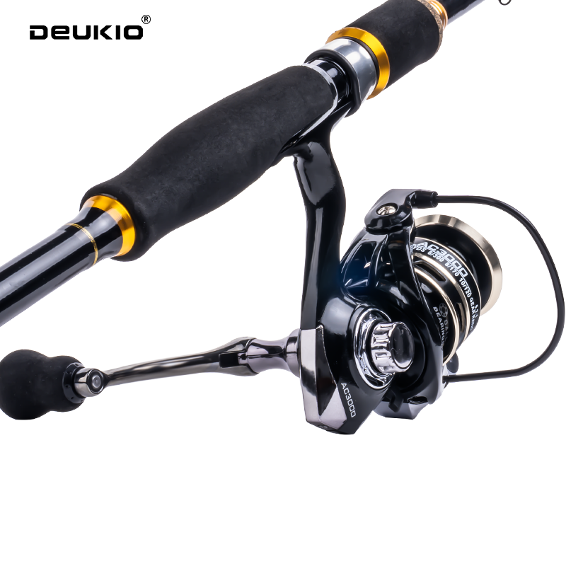DEUKIO Combo Spinning in Carbo - Conventional Reel recensione e prezzo