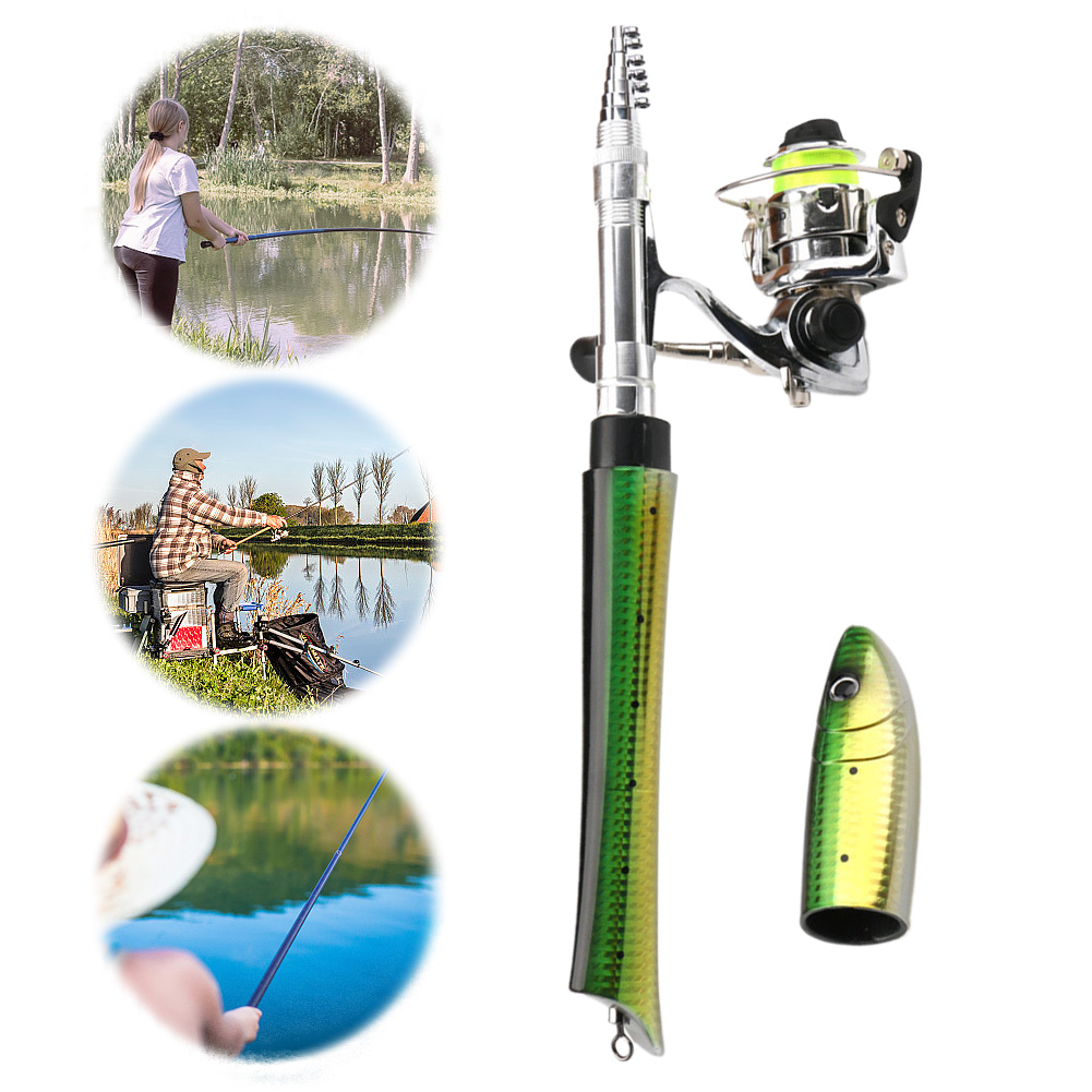 Canna da Pesca Portatile a For - Ice Fishing Reel recensione e prezzo